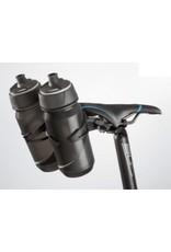 Support bouteille Tacx tige de selle (pour 2 bidons)
