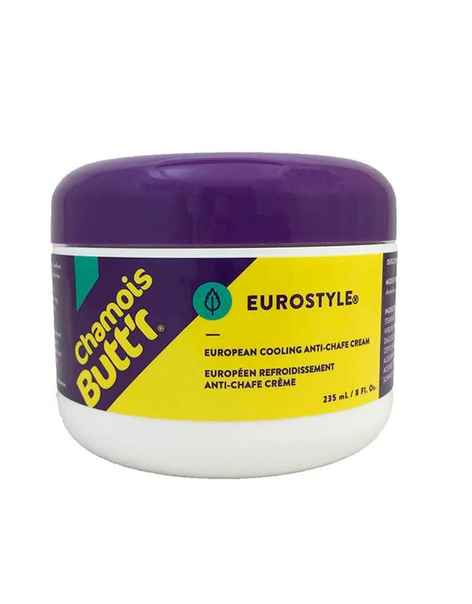 Chamois Butt'r Crème Chamois Butt'r Eurostyle avec menthol 8oz