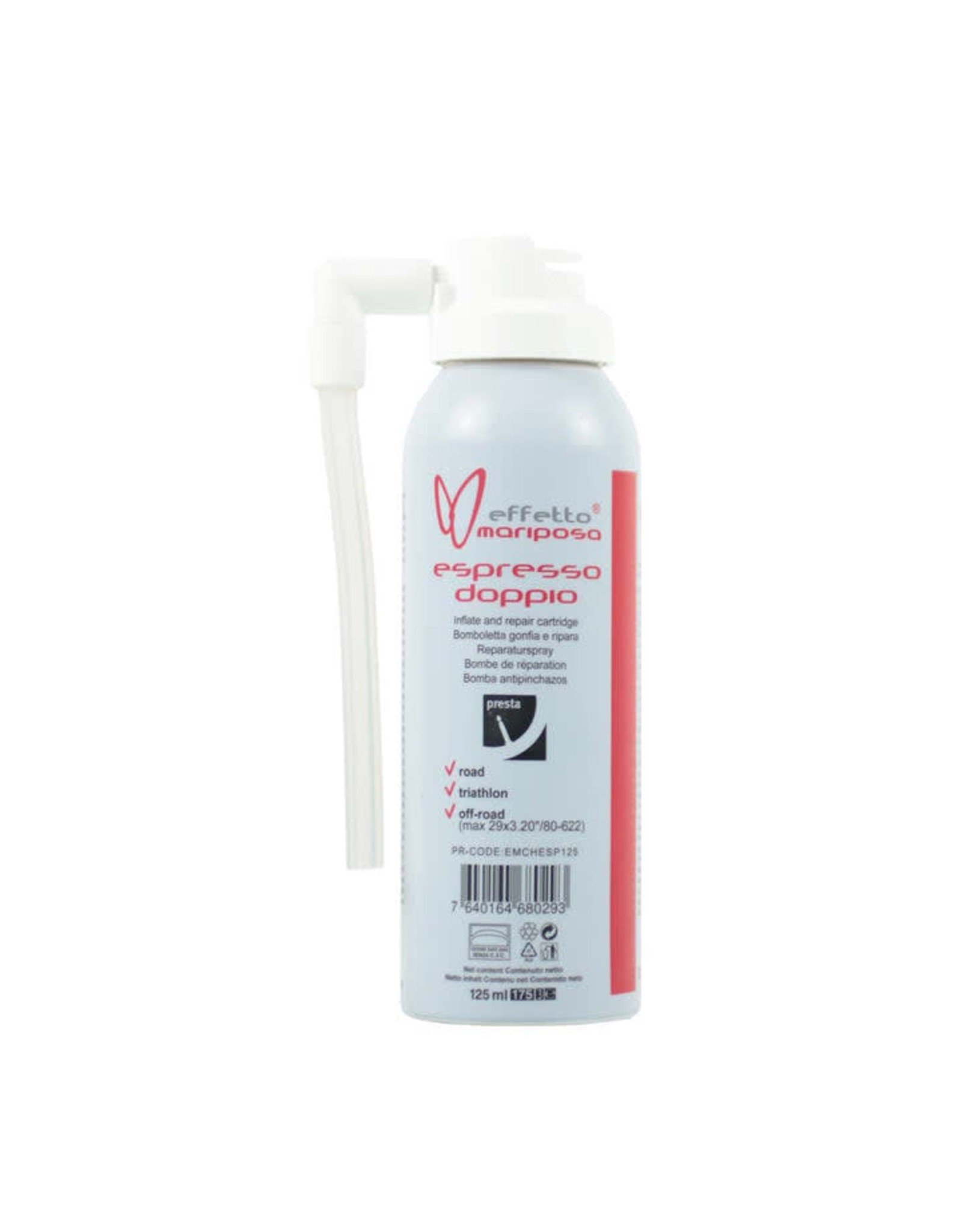 Cartouche Mariposa Espresso Doppio 125 ml