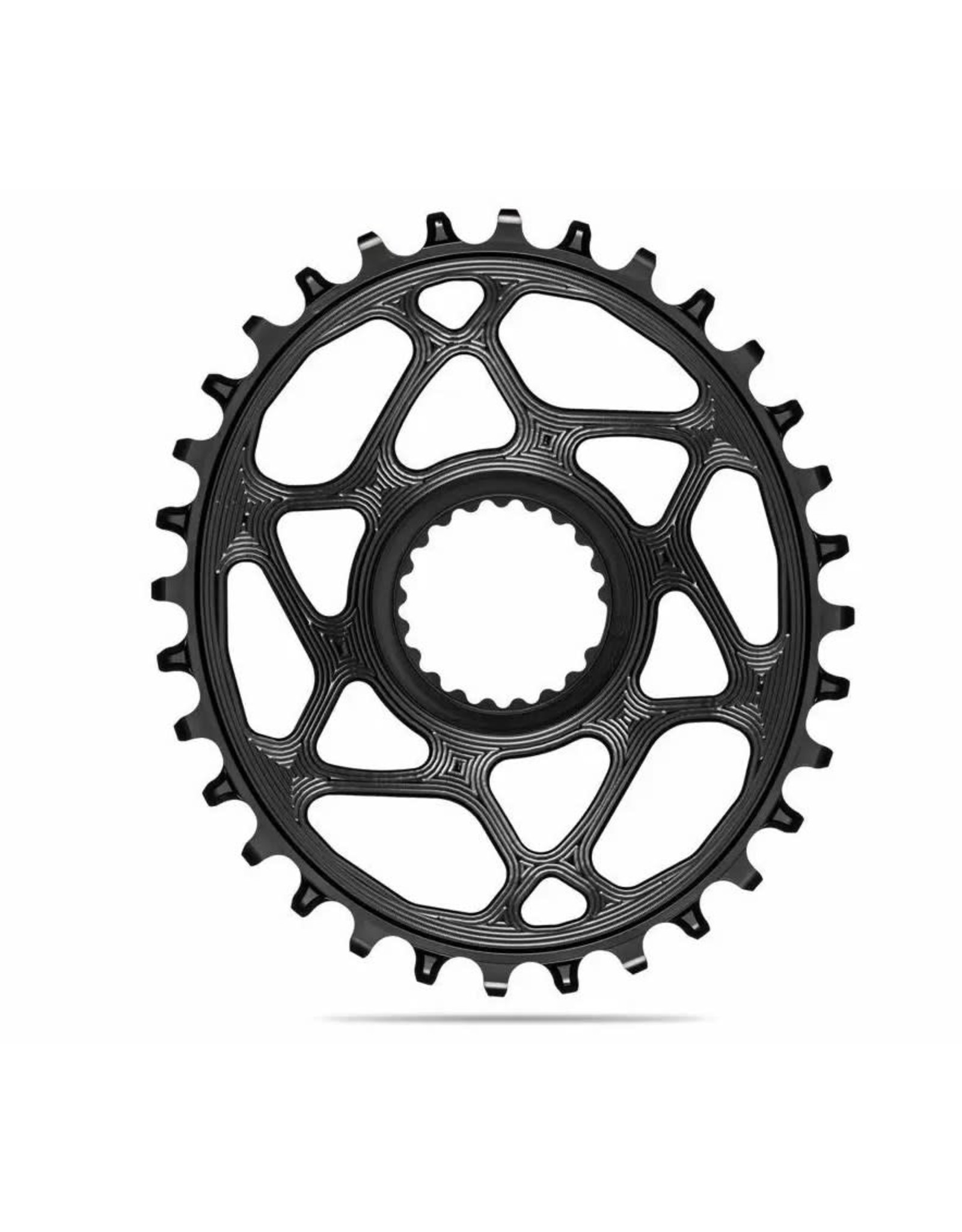 Absolute Black Chainring Absolute Black oval SHIM boost