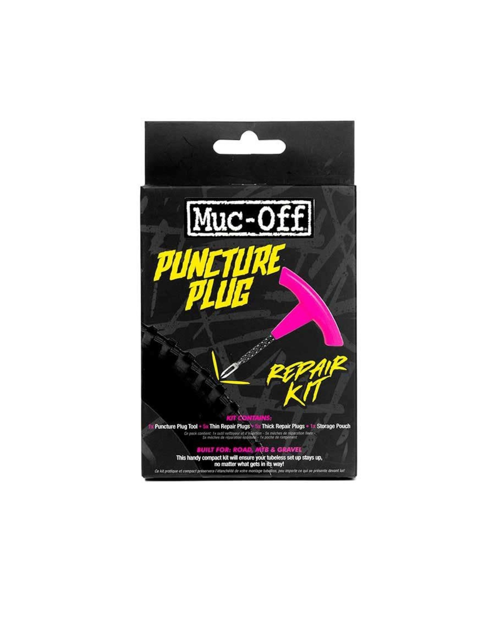 Muc-Off Trousse de colmatage Muc-Off pour crevaison