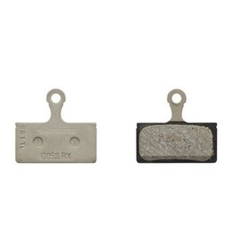 Shimano Brake pads Shim G05S resin/alloy (XT,SLX,Alfine 2 pist) bulk