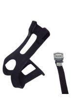 Evo Toe clips double EVO with nylon strap Large
