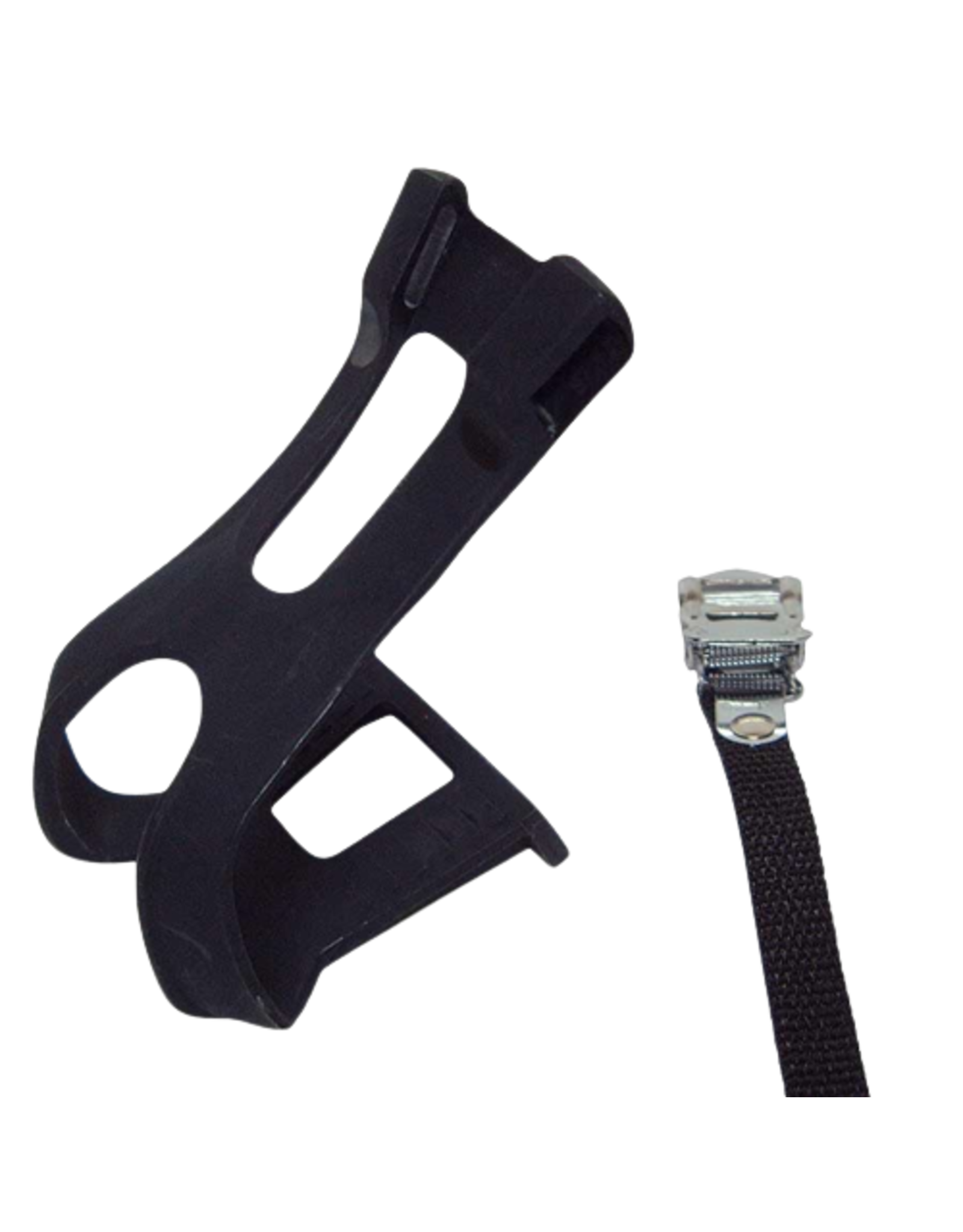Cale-pieds doubles EVO avec courroies en nylon Large