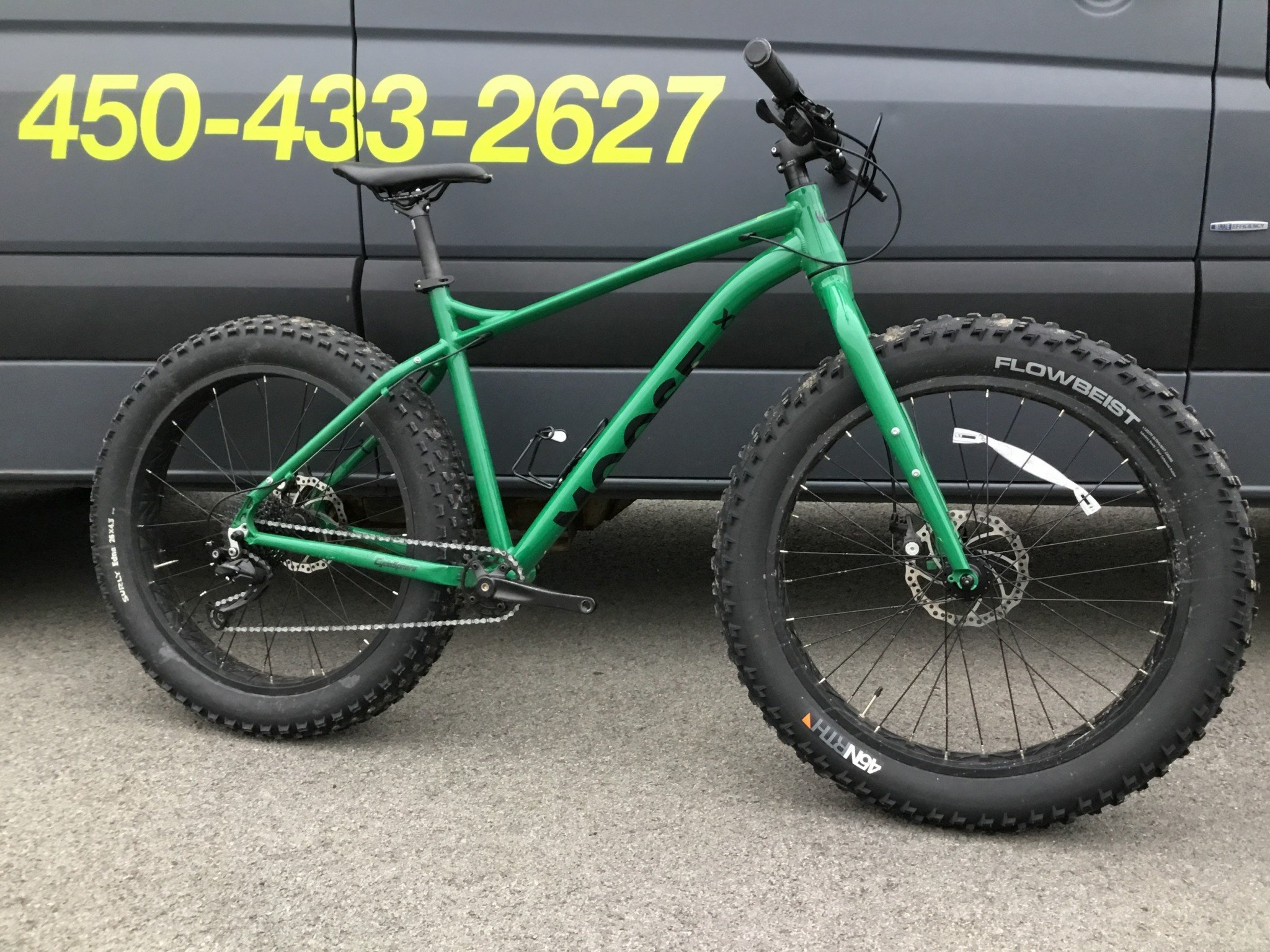 Copy of Démo 2022 Moose Fat Bike 1 vert eme Med 17" (26") Cyclosphere