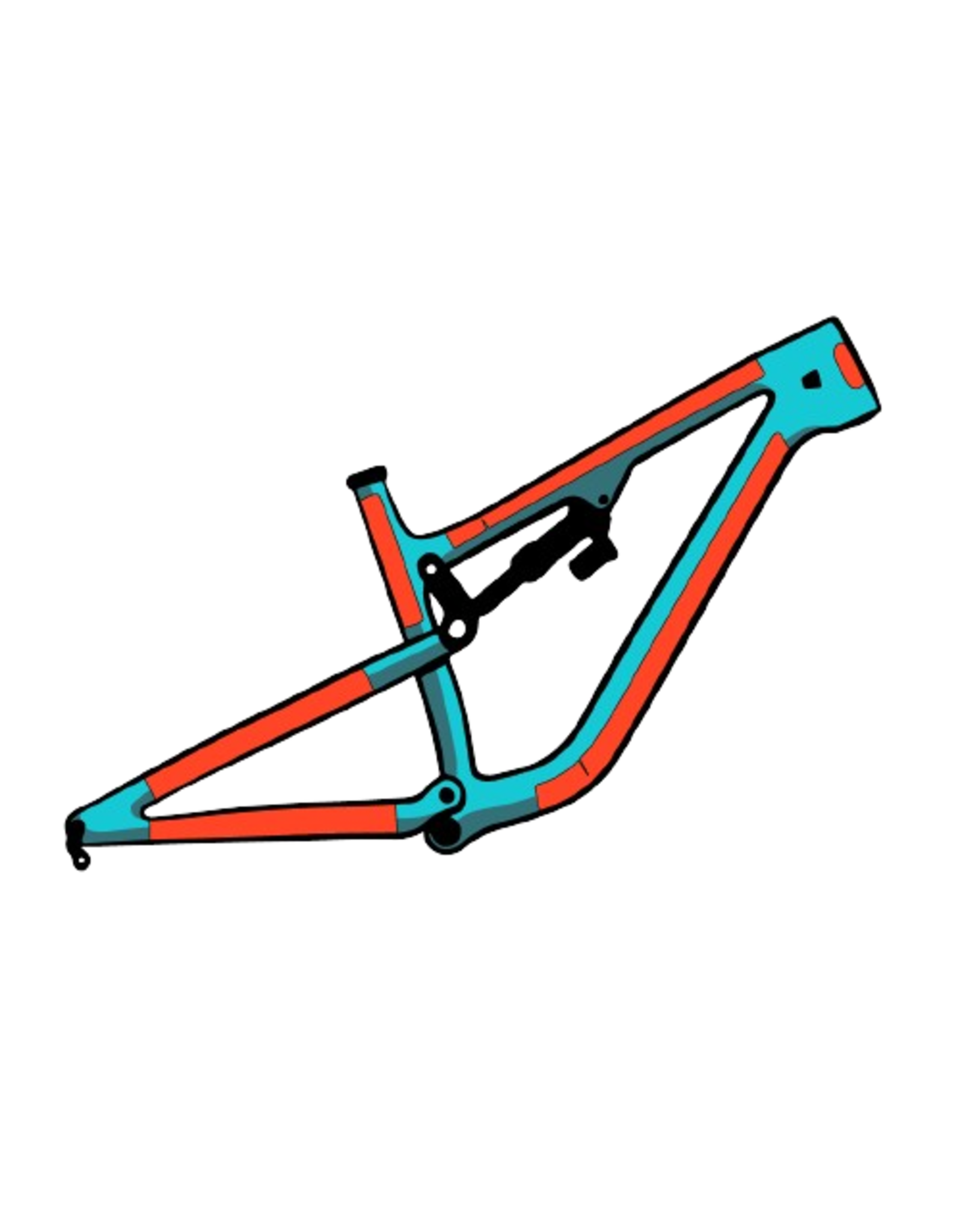 Ridewrap RideWrap Covered Mountain Bike Frame Protection