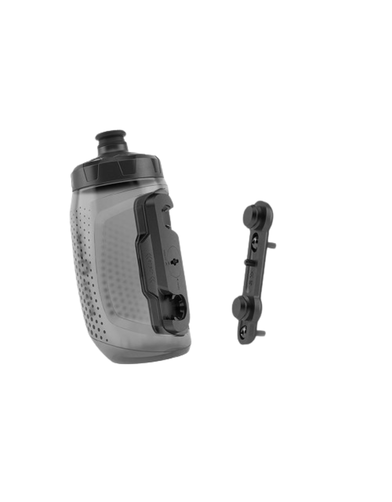 Fidlock Bottle w/ bike base transparent/black 450ml