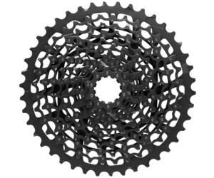 【値引】XG-1175 FULL PIN CASSETTE 11速 10-42T SRAM XG-1175 Cassette - 11 Speed, 10-42t, Black, For XD Driver