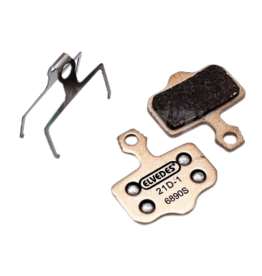 Elvedes Plaquettes de frein Elvedes SRAM Level T, TL, TLM, ULT, Elix, Red, Force, Rival, Apex métallique