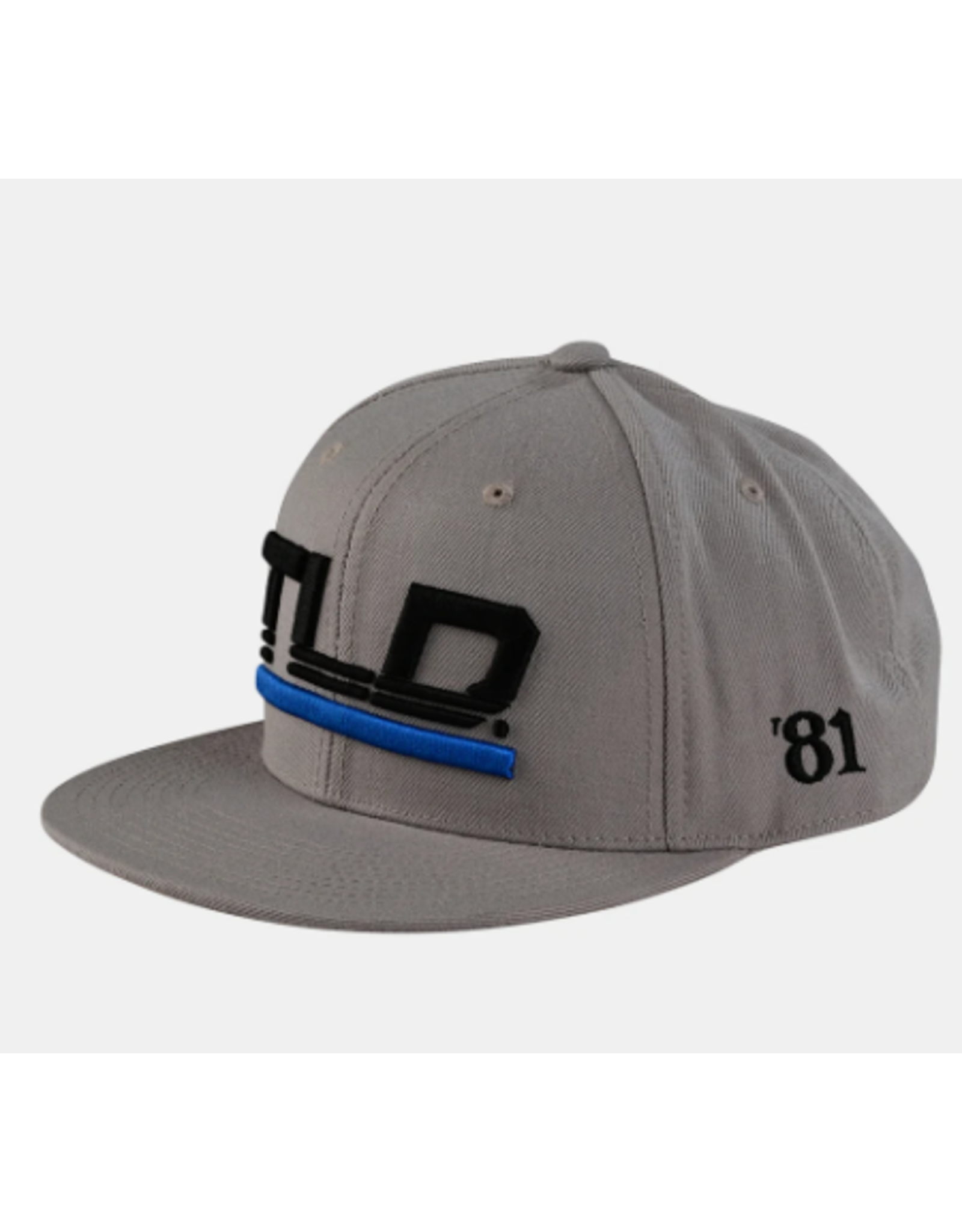 Troy Lee Designs Troy Lee Design Flat Bill Snapback gray