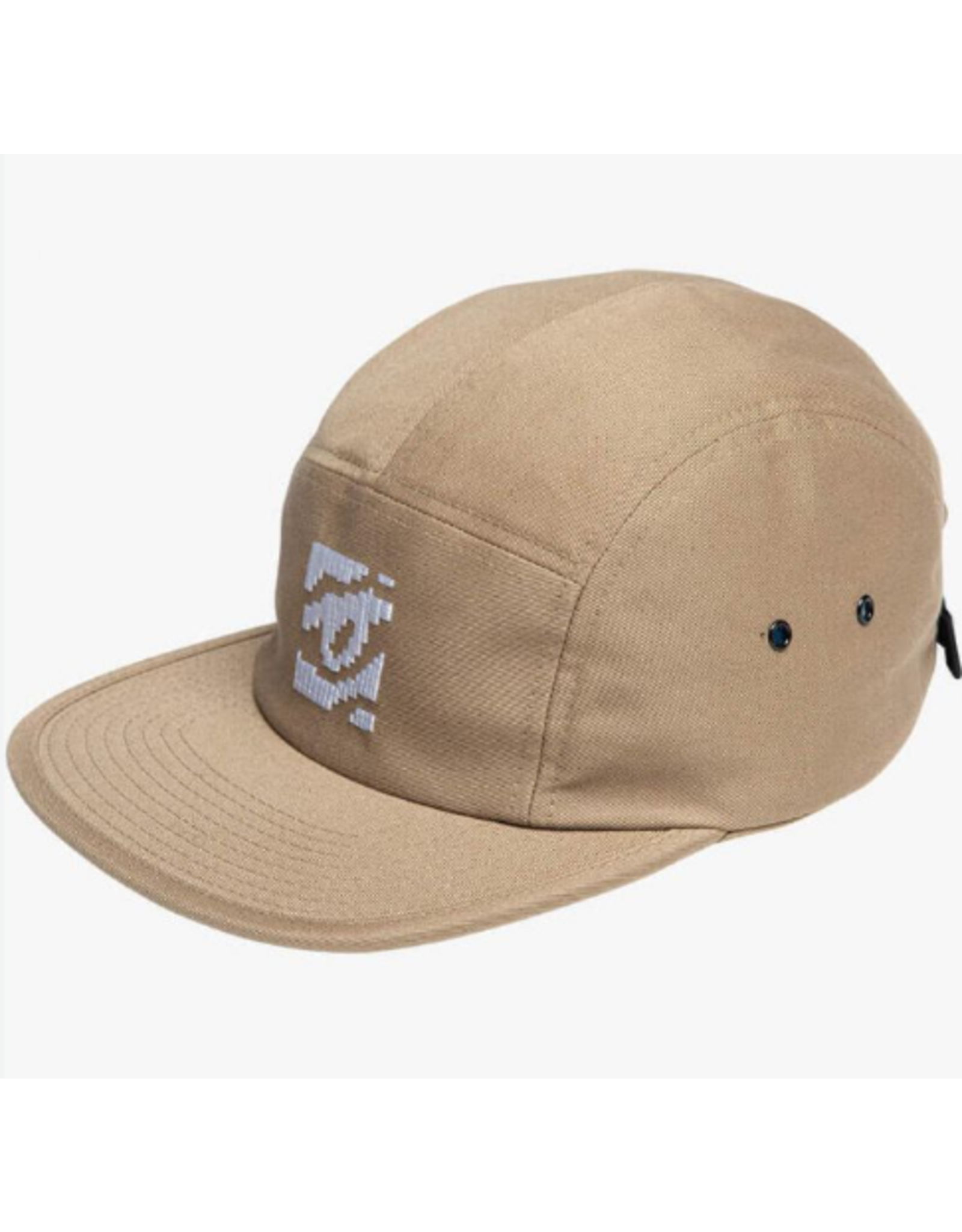 5 Panel Hat Race Face 8 Bit Eye Khaki O/S