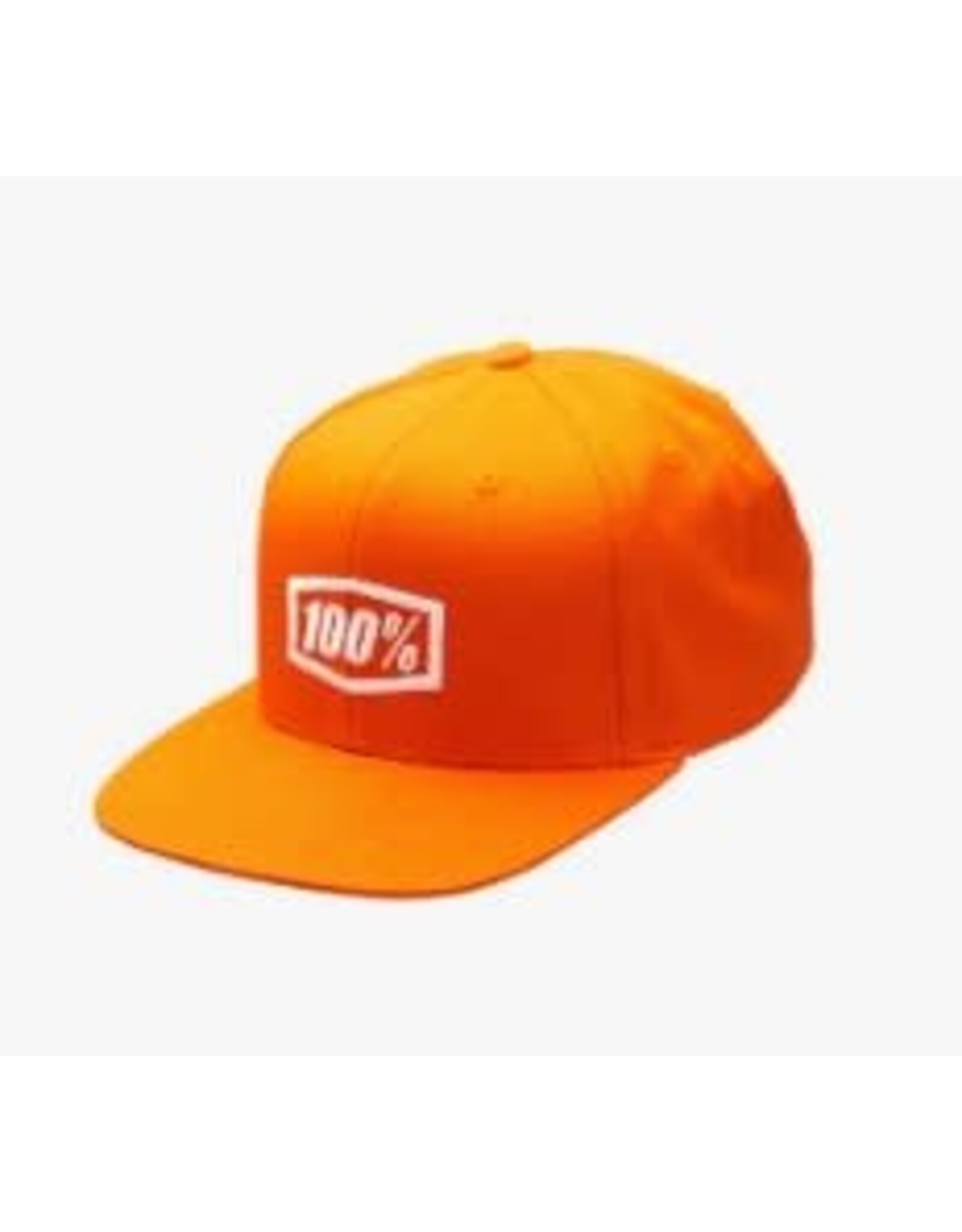 100% 100% ICON Youth Snapback orange O/S