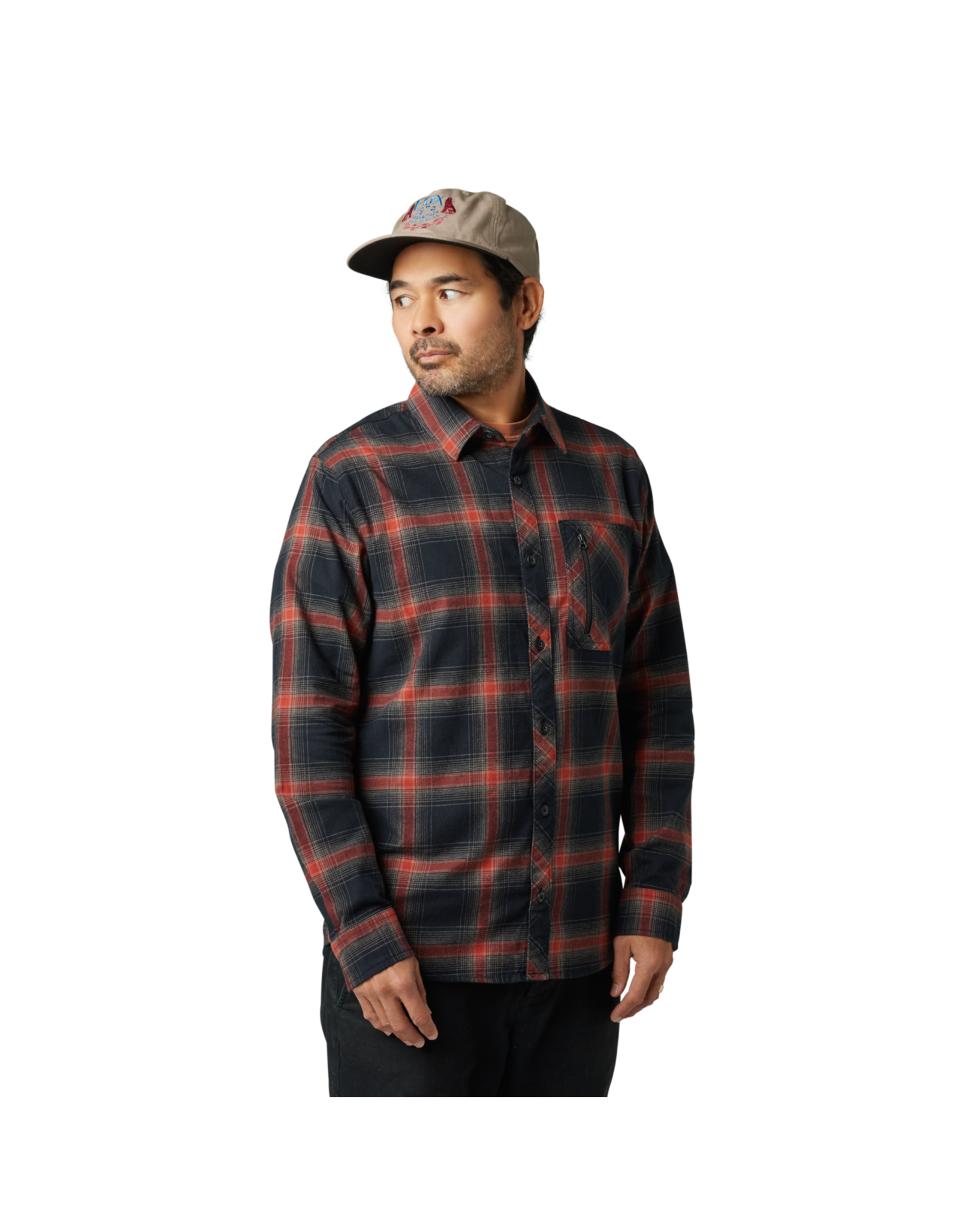 Fox Racing Chemise Fox Gamut Strech flannel cuivre Med