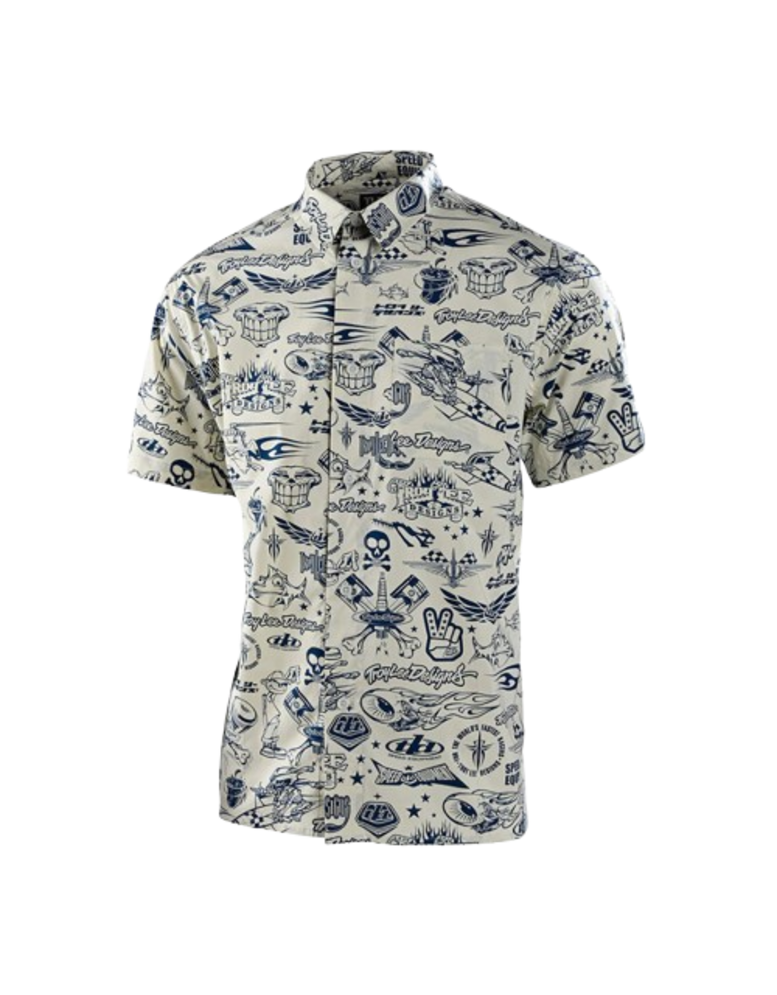 Troy Lee Designs Button Up Short Sleeve Troy Lee Designs Shirt