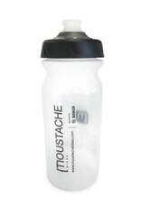 Moustache Moustache transparent water bottle