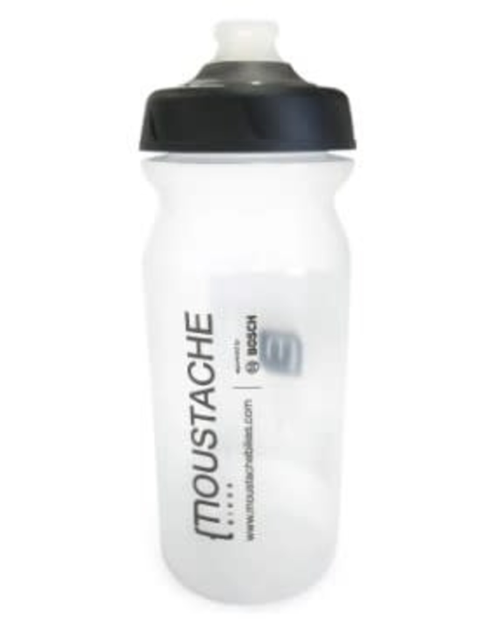 Moustache Moustache transparent water bottle