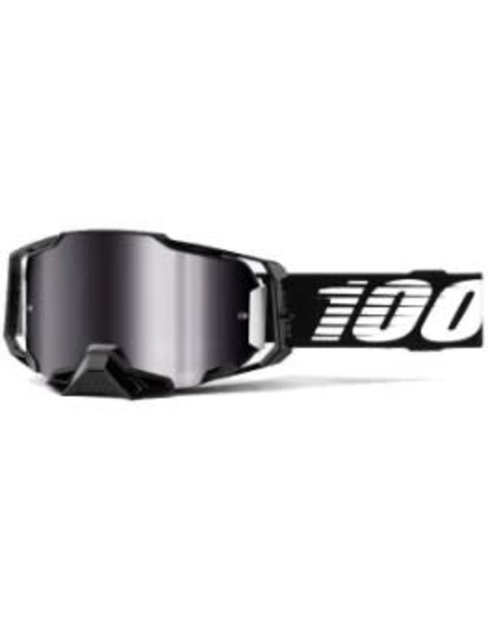100% Lunettes goggle 100% Armega noir Mr'r Sil Flash