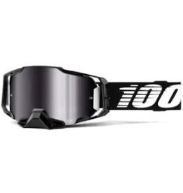 100% 100% Armega noir Mr'r Sil Flash goggles