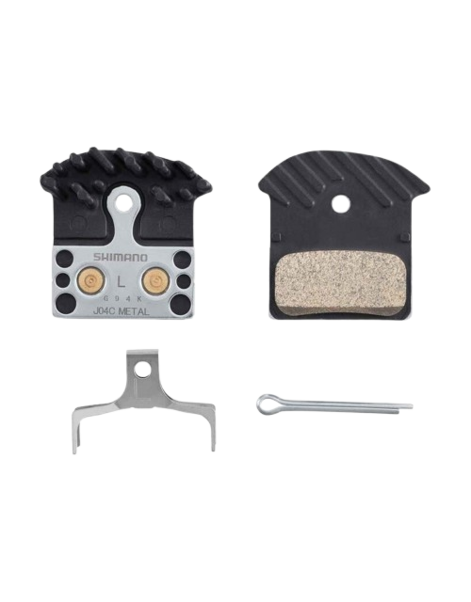 Shimano Plaquettes de frein Shimano J04C Ice Tech metal