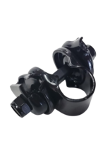 Steel seat clamp black