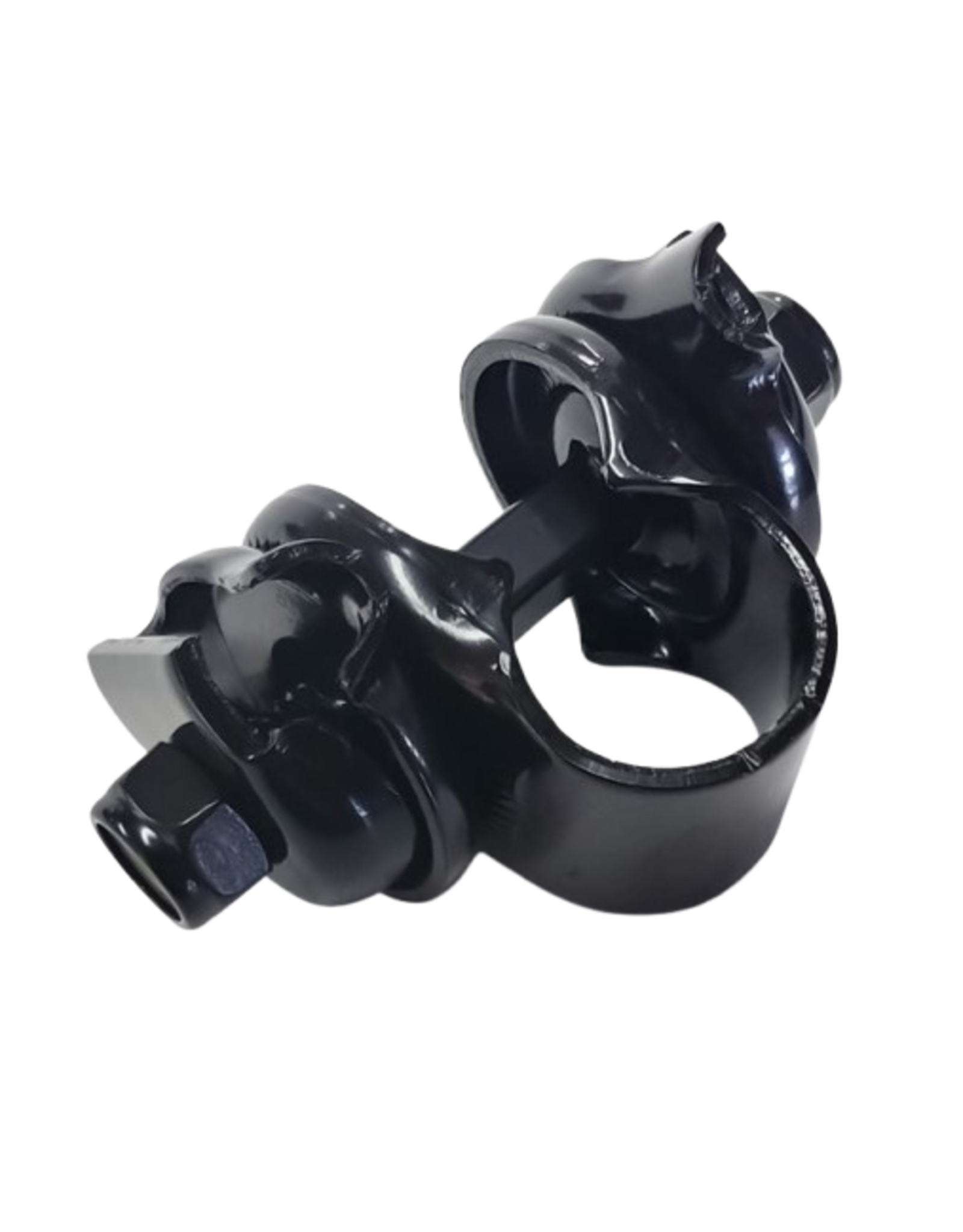 Steel seat clamp black