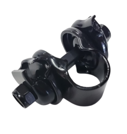 Steel seat clamp black