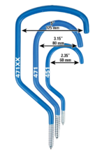 Park Tool Crochet d'entreposage Park Tool 471XX filet à bois pour fat bike