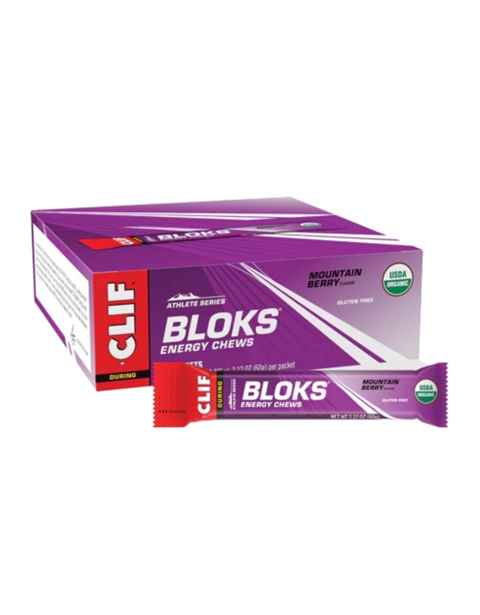 Clif Boite de 18 bonbons Clif Bloks (60g)