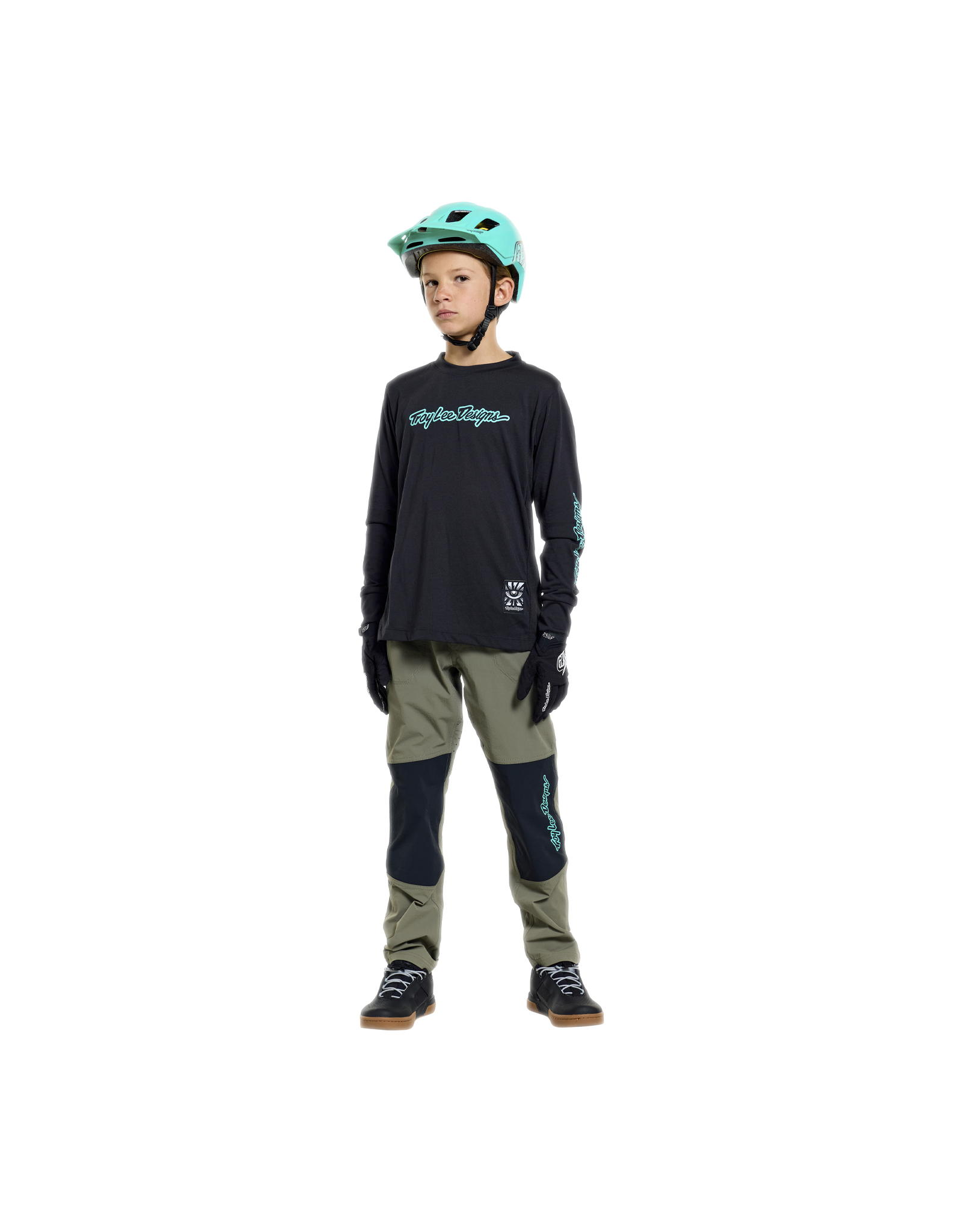 Troy Lee Designs Troy Lee Designs Skyline Ride Signature LS Jersey Youth