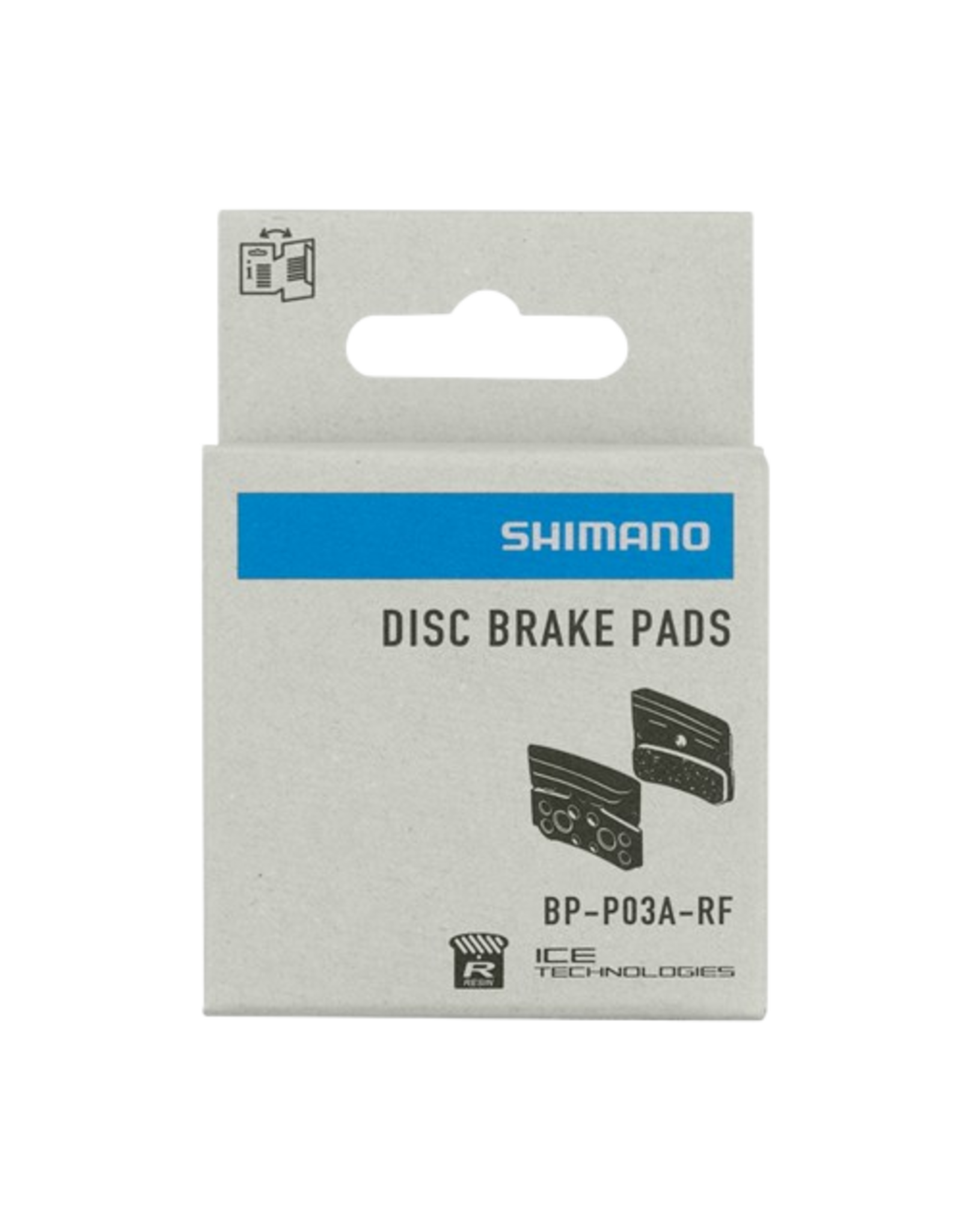 Shimano Plaquettes de frein Shimano P03A-RF Ice Tech résine