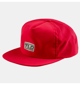 Troy Lee Designs Troy Lee Snapback Speed Patch Poppy Red
