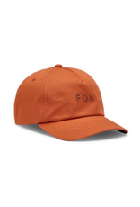 Fox Racing Casquette Fox Wordmark ajustable orange