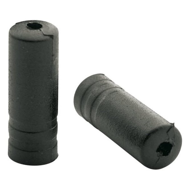 150 Ferrules Ø4,3mm PVC Black