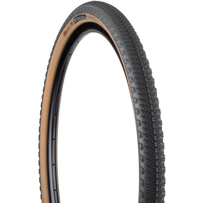 Teravail Cannonball Tubeless Tire Tan Light and Supple / 700c x 47mm