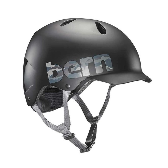 Bern, Bandito, Helmet, Matte Black Camo, M/L, 54.5 - 57cm