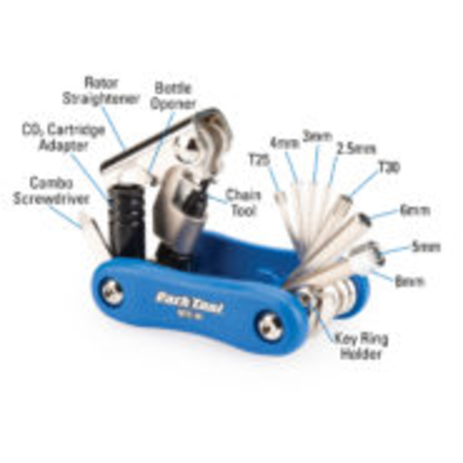 Park Tool, MTC-40, Multi-Tools, Number of Tools: 14