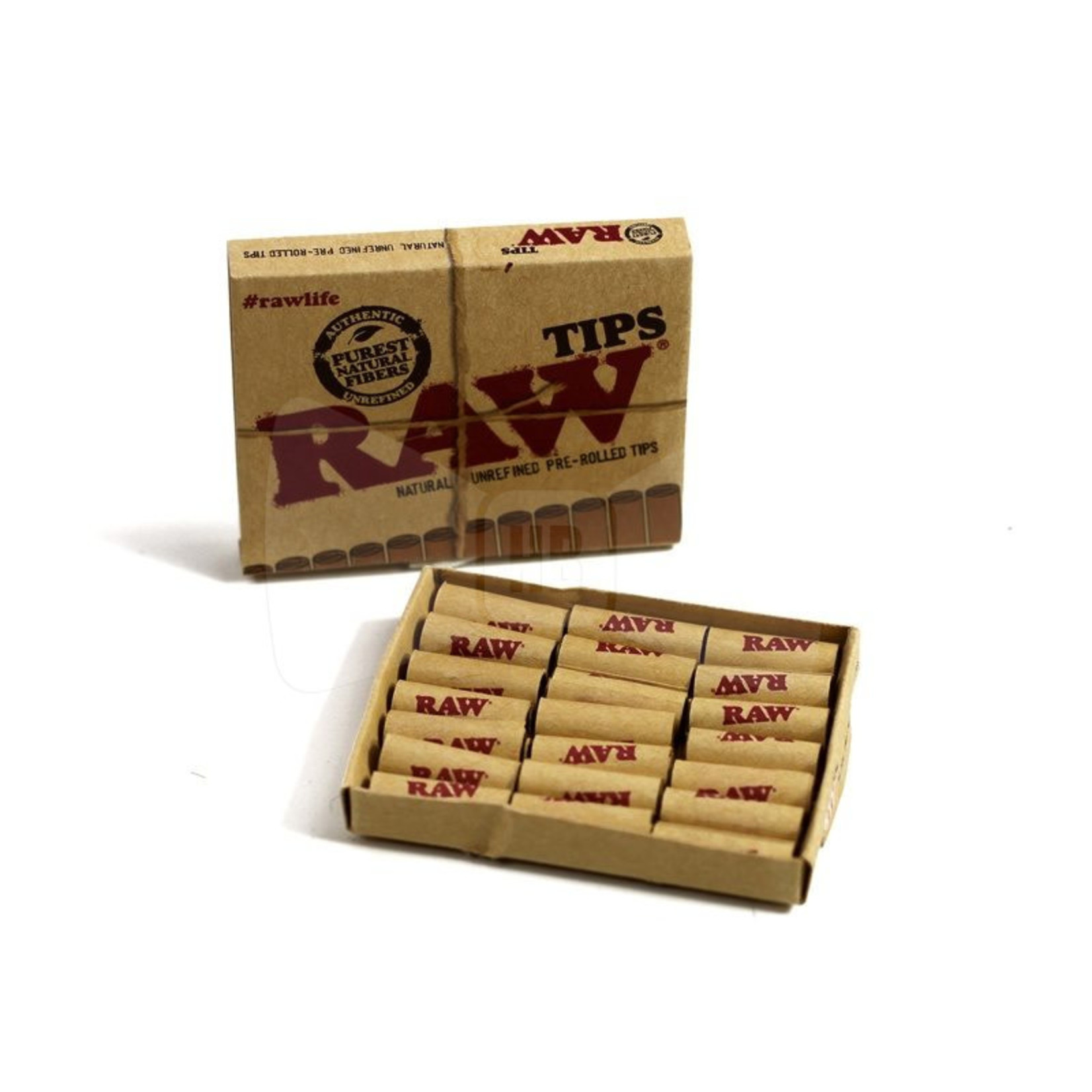 RAW RAW Natural Pre-Rolled Filter Tips