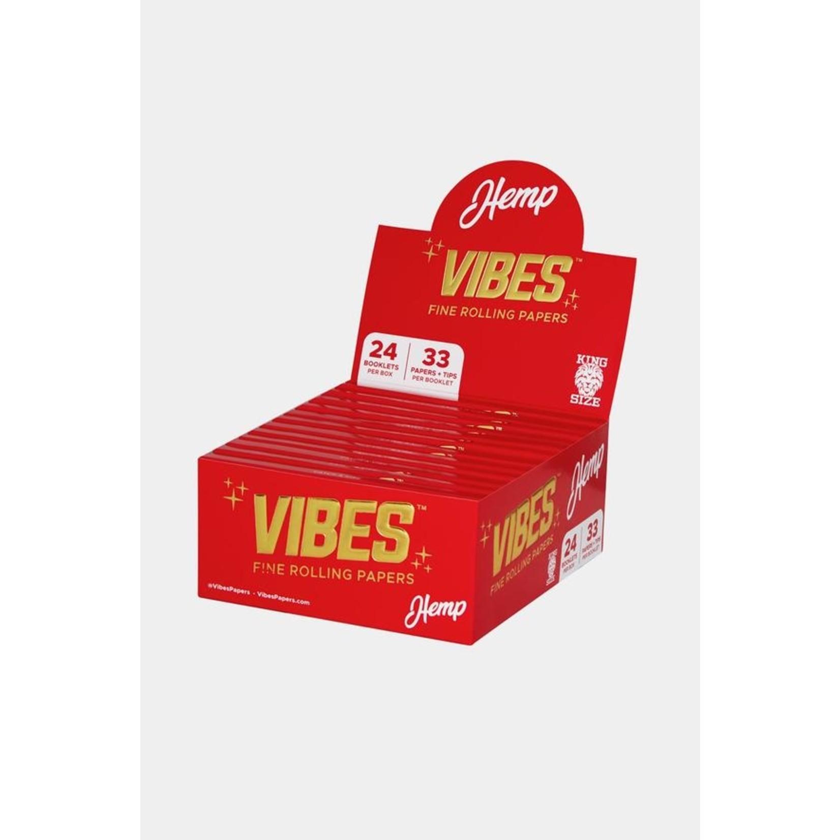 VIBES Vibes Hemp King Size Slim Rolling Papers