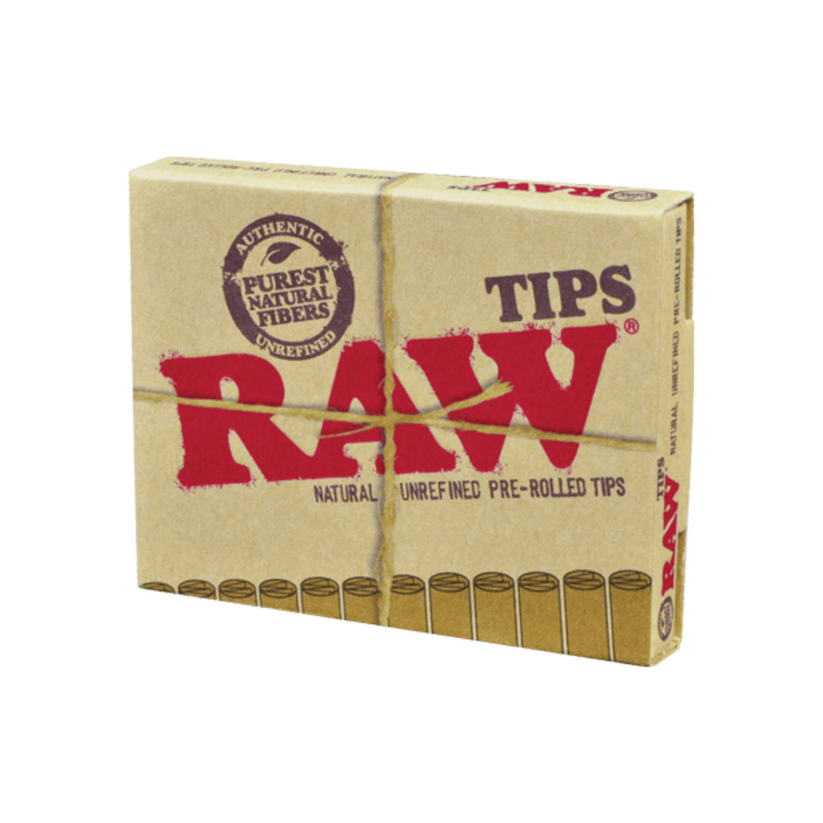 RAW RAW Natural Pre-Rolled Filter Tips