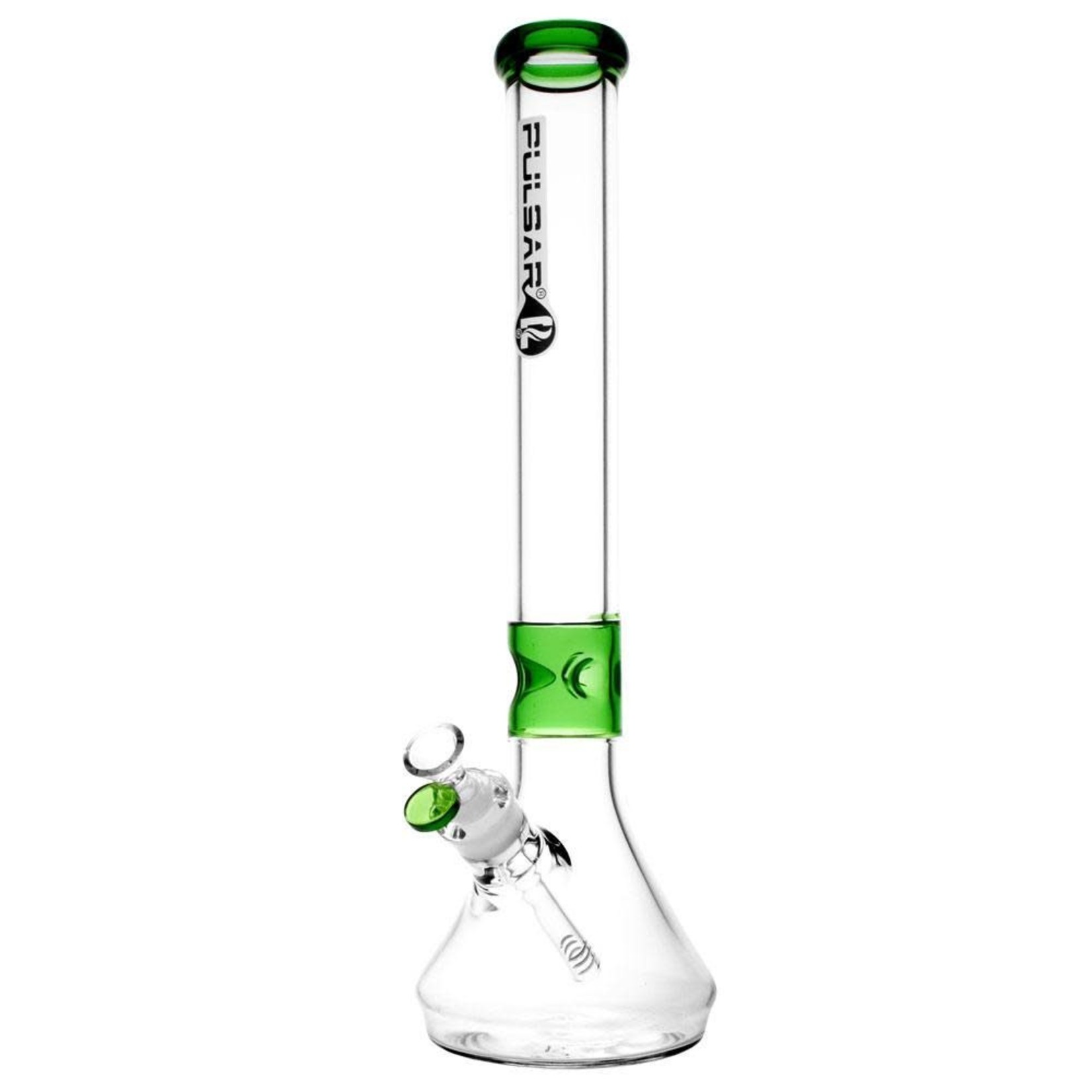 Pulsar 17.5" Color Accent Beaker Bong