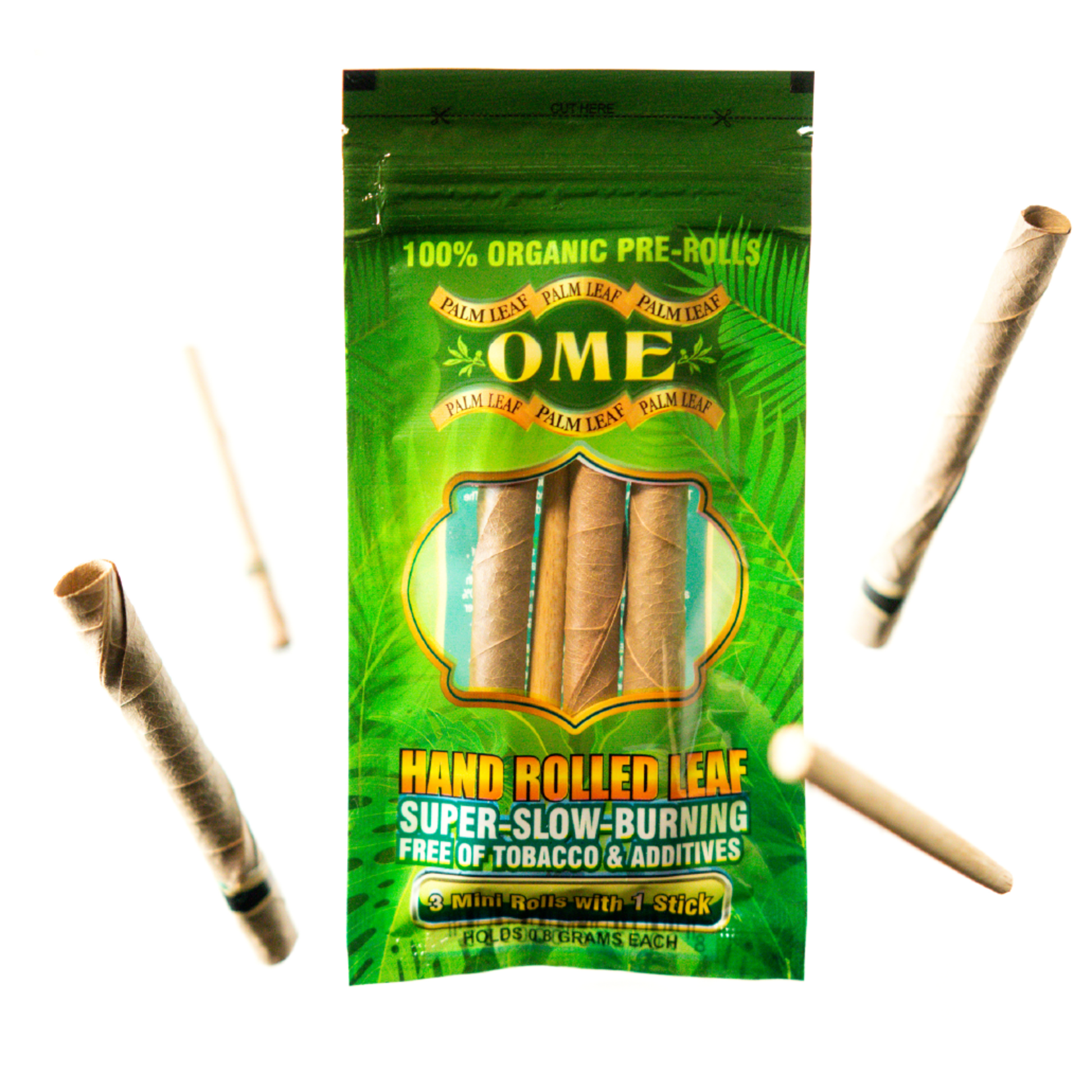 OME Natural Palm Leaf OME Organic Palm Leaf Wraps