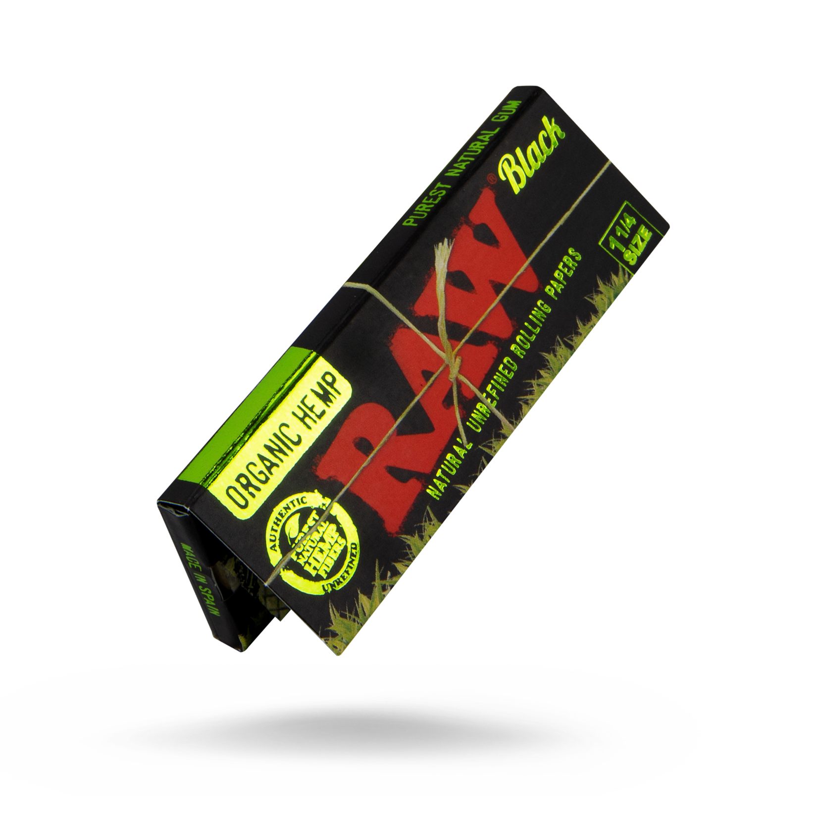 RAW RAW Black Organic Hemp Rolling Papers