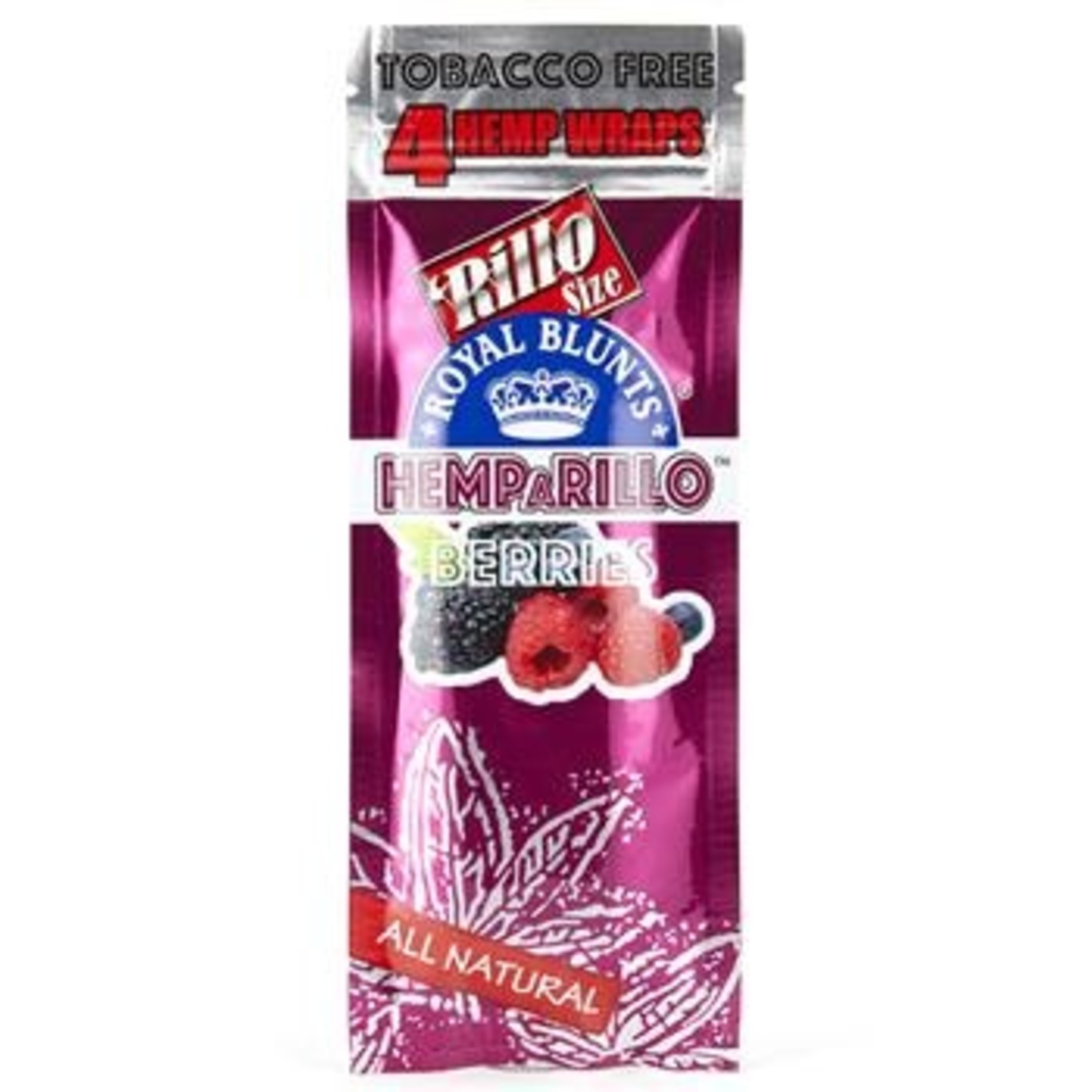 Royal Blunts Royal Blunts Hemparillo Hemp Wraps - Berries