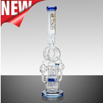 LOOKAH LOOKAH 20.7” Recycler Bong Water Pipe