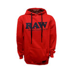 RAW RAW Logo Hoodie w/ Stash Pocket