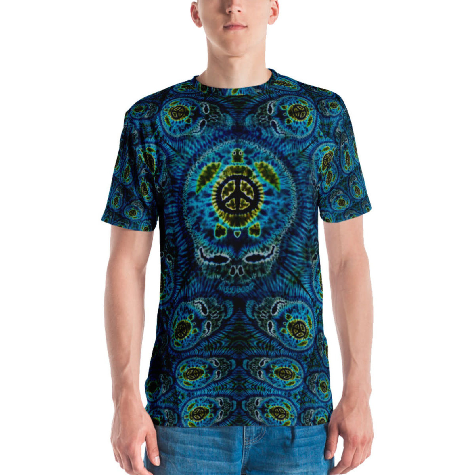 Feed A Hippie Sublimated Tie Dye Print T-Shirt | Terrapin Mind
