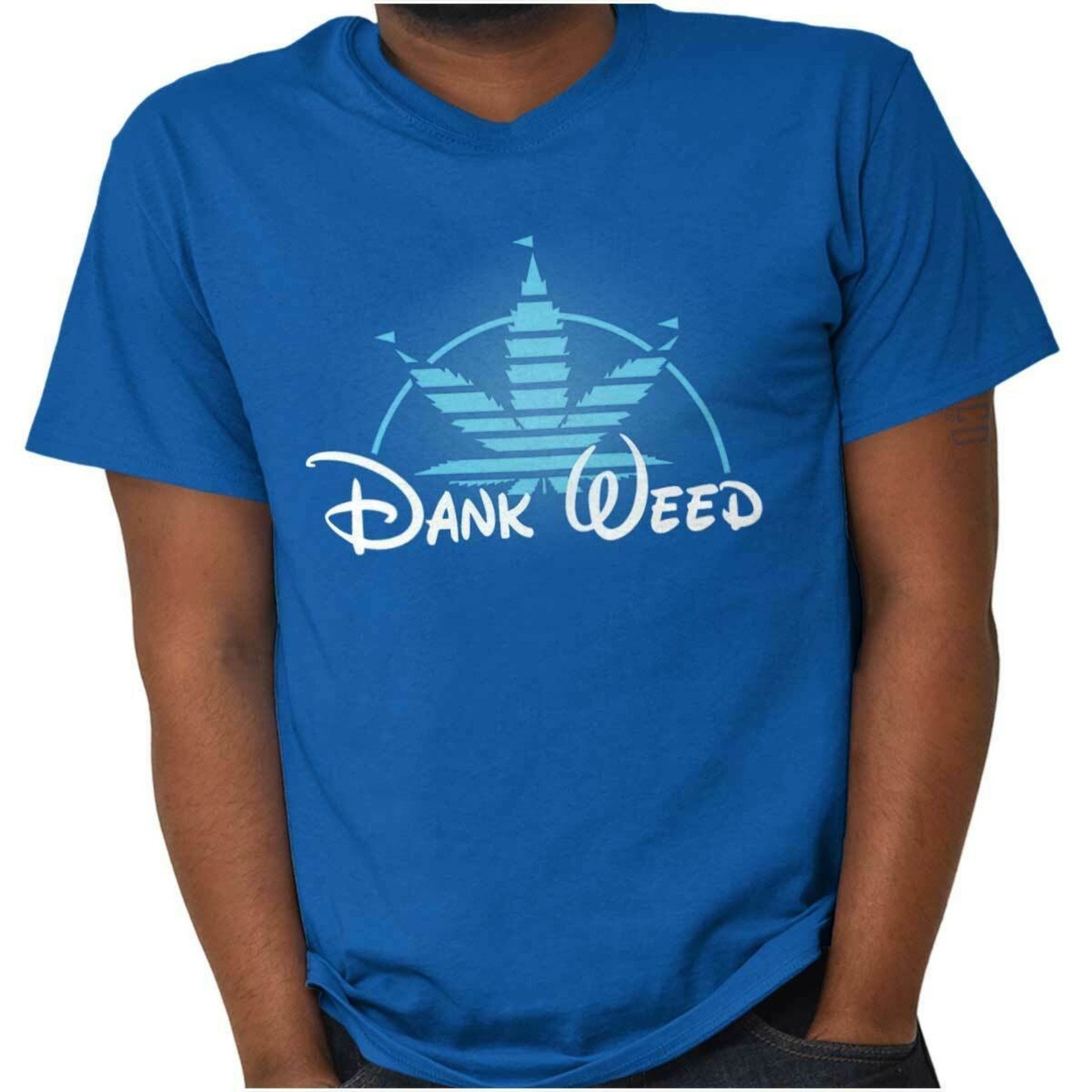 420 Dank Weed Stoner Marijuana Magical 420 THC Unisex Crewneck T Shirt Tee