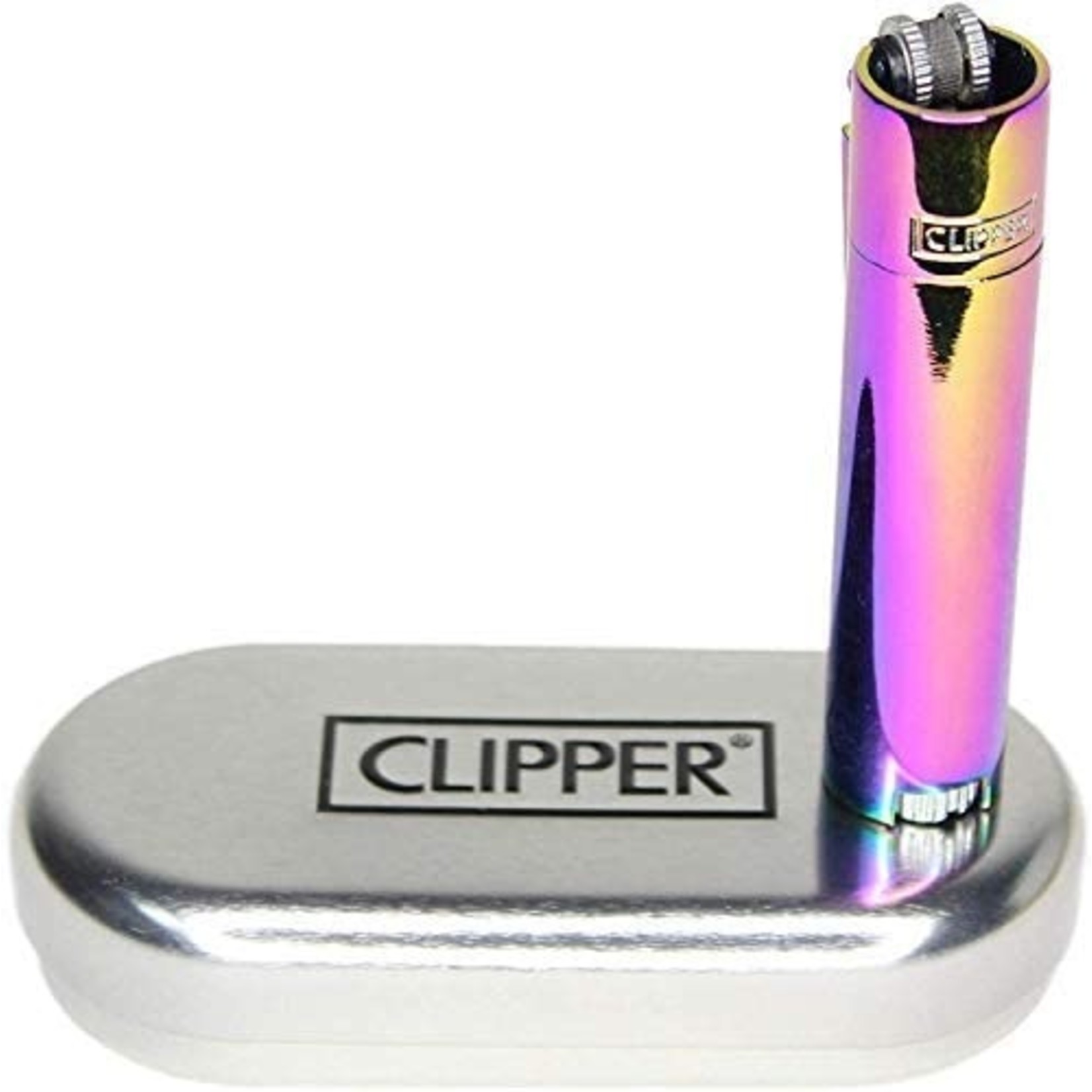 Clipper Metal Icy Rainbow Clipper Lighter