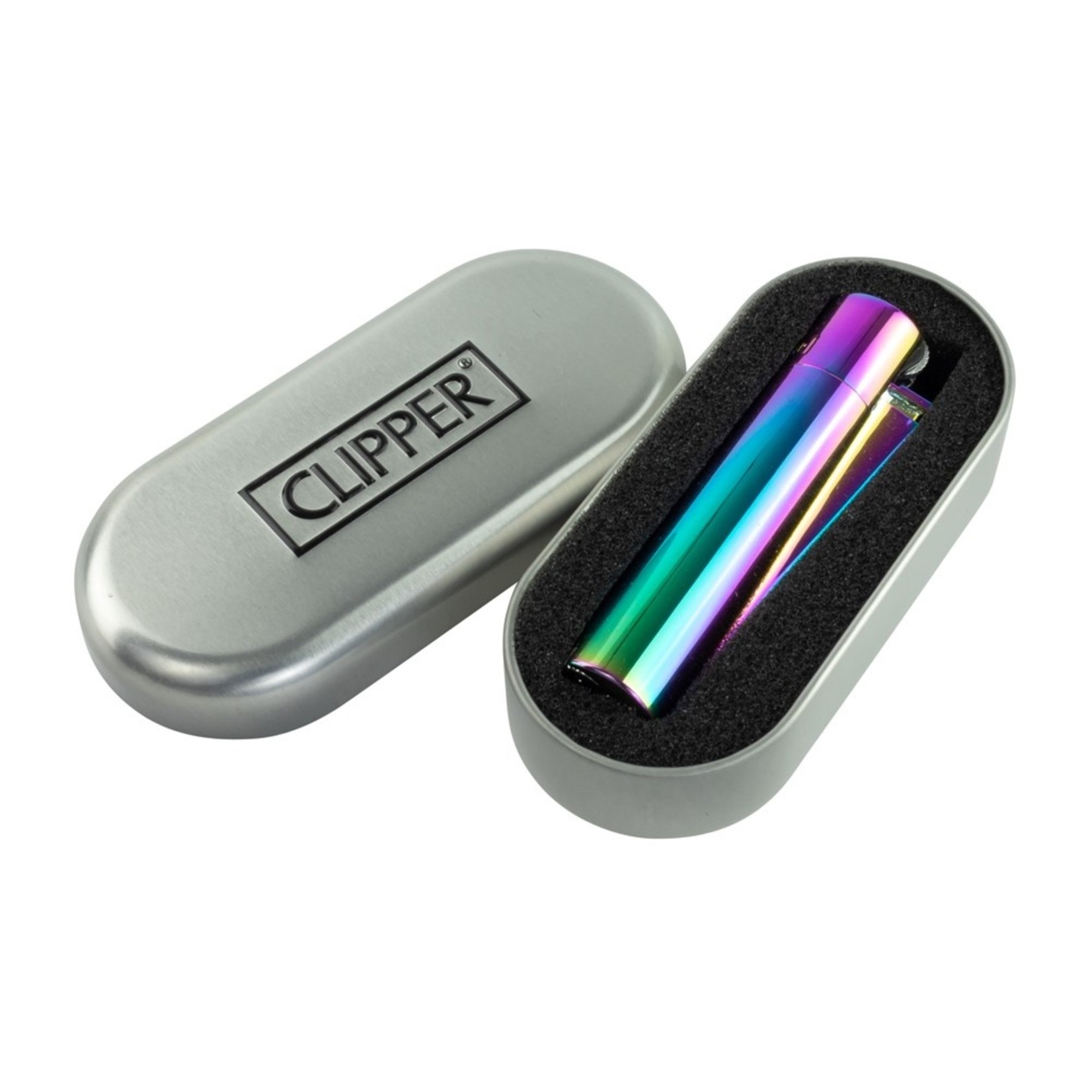 Clipper Metal Icy Rainbow Clipper Lighter