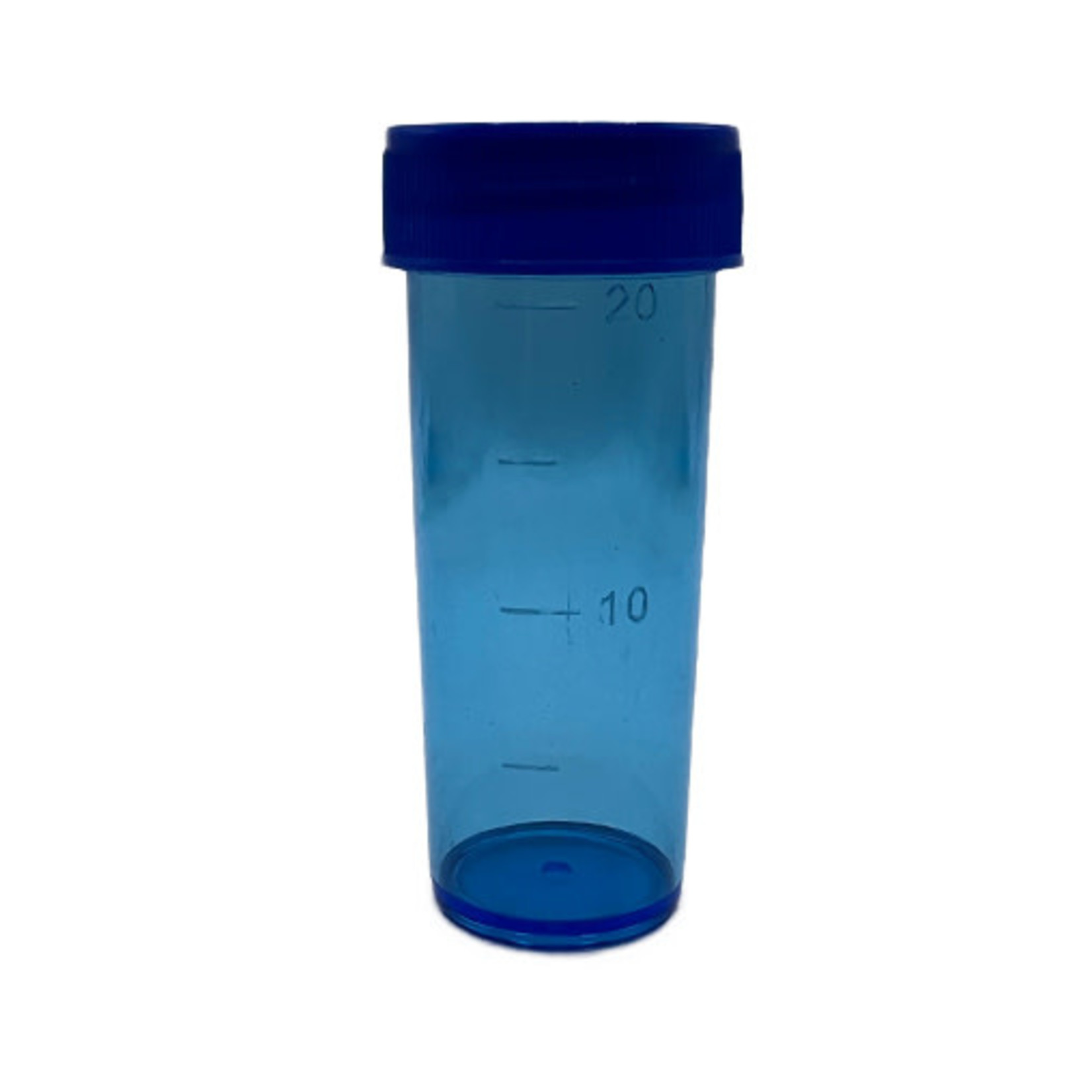 Plastic Storage Jar With Screw Top Lid 100pk 27/78